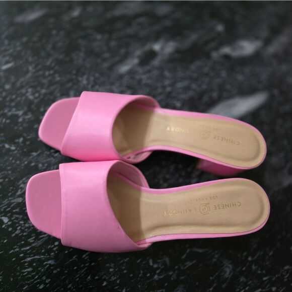 BRAND NEW CHINESSE LAUNDRY ELEGANT WOMEN's BLOCK HEEL SQUARE TOE SANDAL - Picture 10 of 15